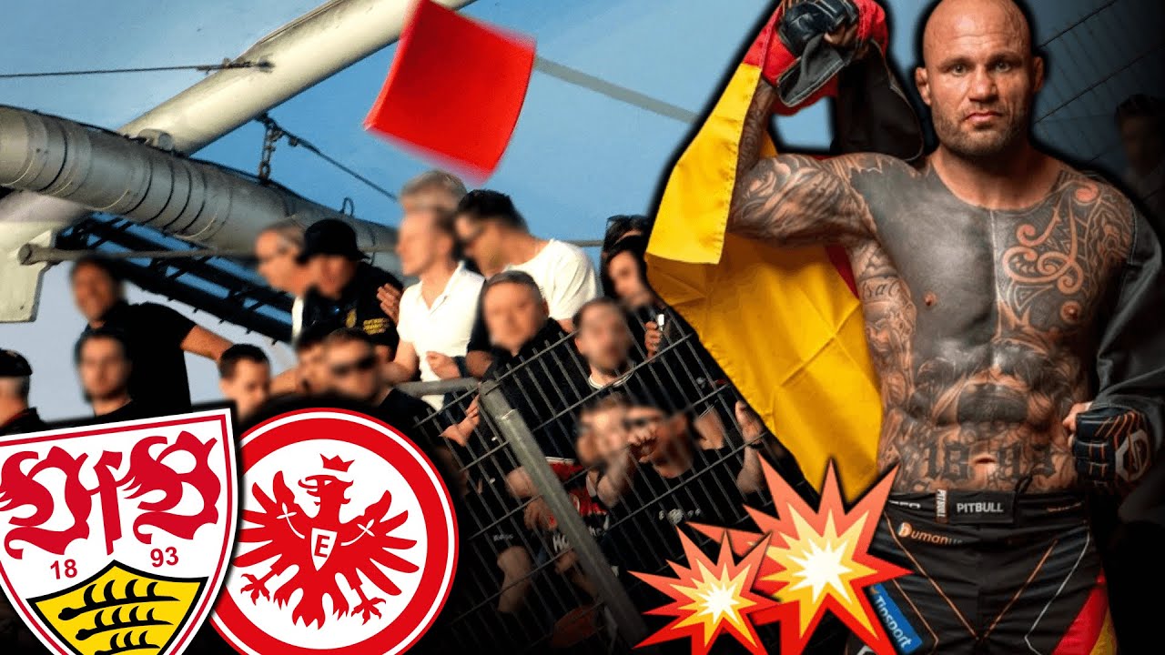 Tumulte am Zaun, Jungwirth im Block & Ordner-Eingriff! (Stuttgart vs. Frankfurt)