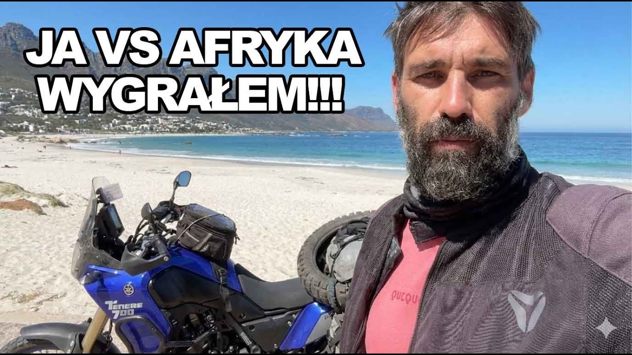 NA ŻYWO - PRZEJECHAŁEM CAŁĄ&nbsp;AFRYKĘ MOTOCYKLEM!!!!🌴🌞