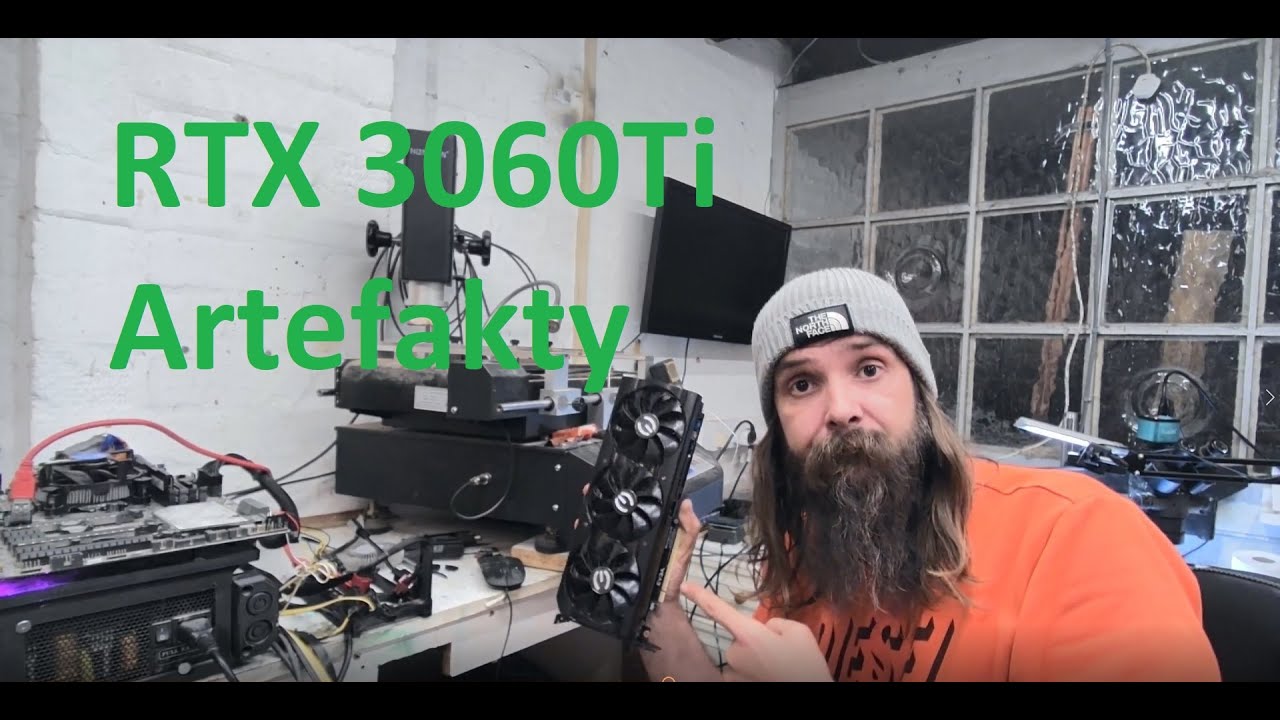 3060 Ti - zielone kropki, błędy sterownika. Awaria tak popularna jak......