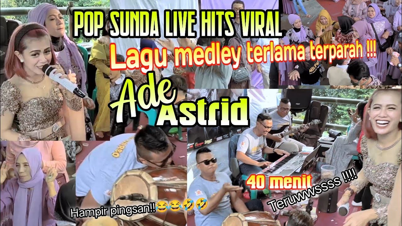 Daun Puspa Ade Astrid Medley terpanjang - Balad Music Live Legok picung Areng lembang (Arf Audio)