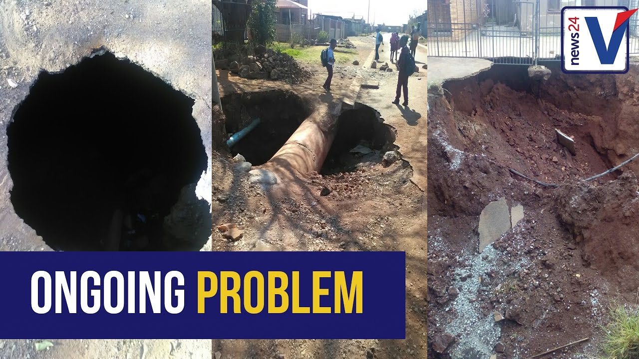 Khutsong sinkhole nothing new, say residents