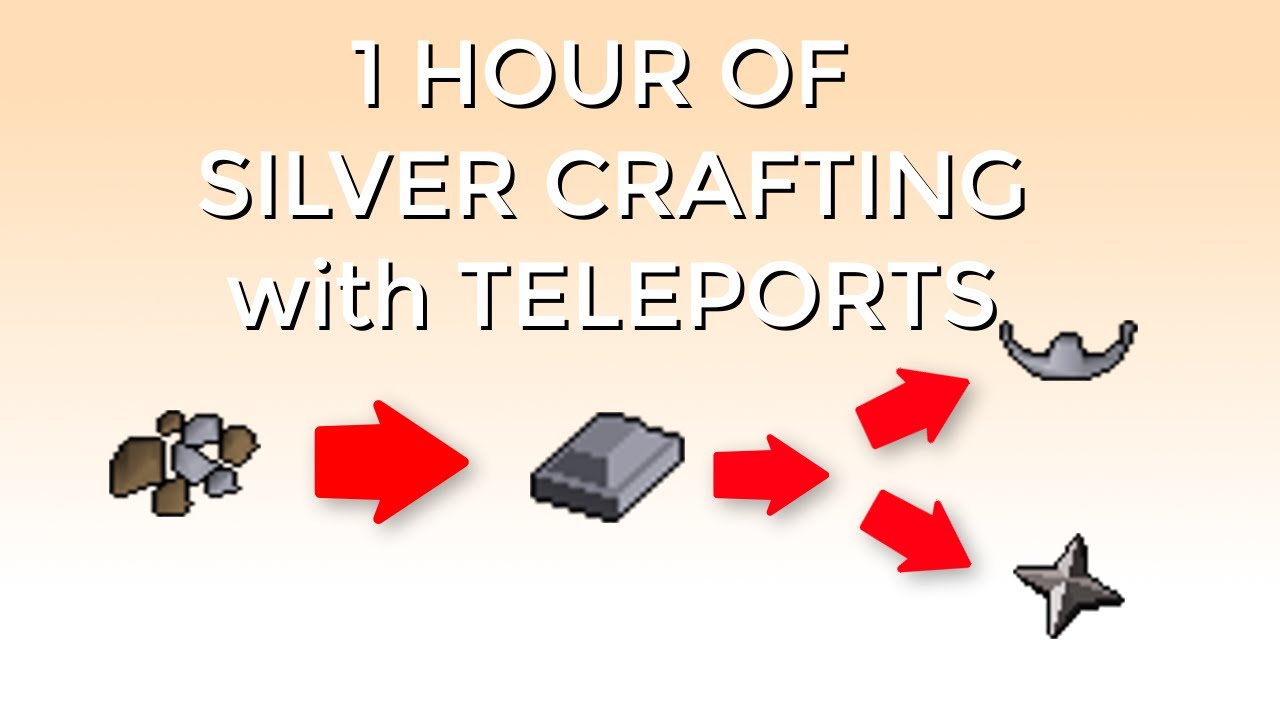 [OSRS] Silver Crafting in F2P | Best F2P Ironman Crafting Method