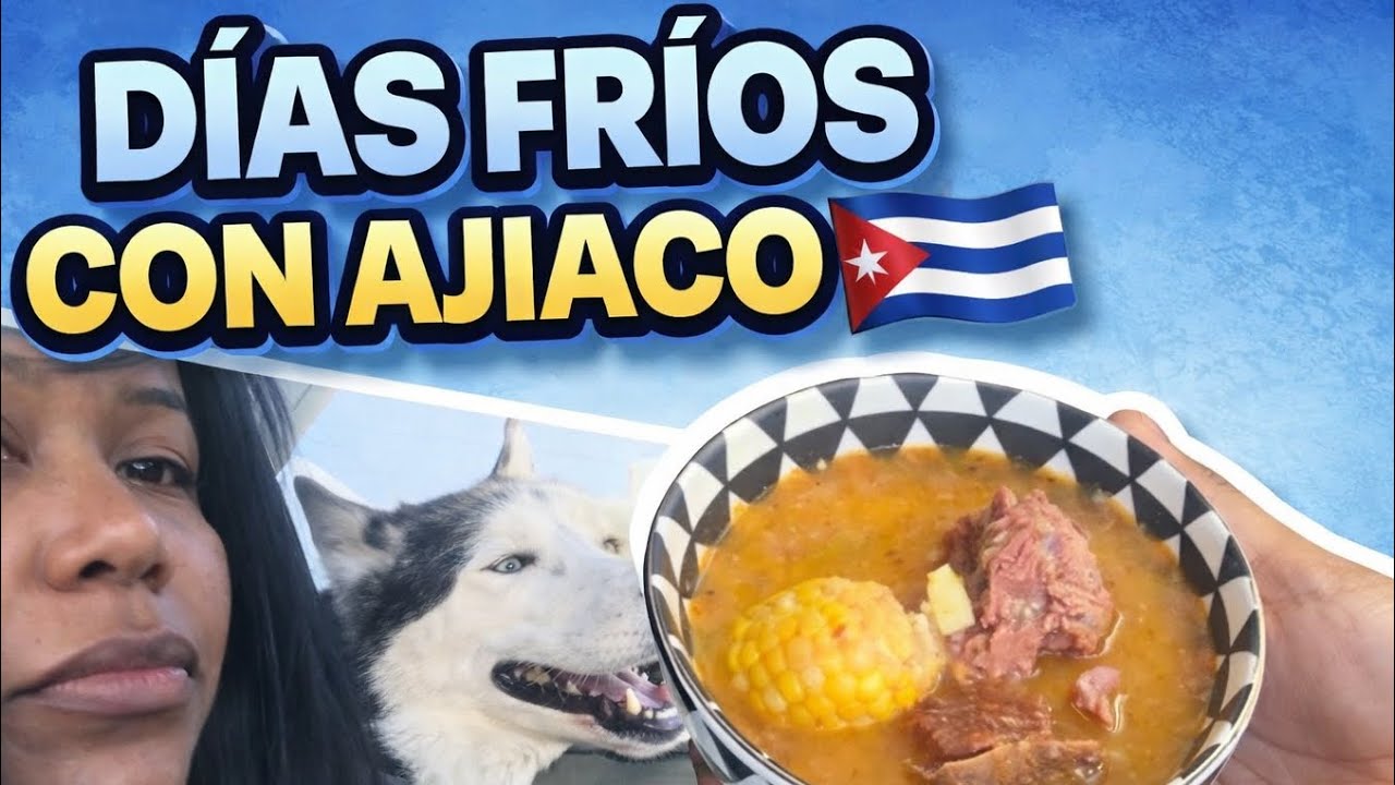 Días fríos, comida caliente: ajiaco cubano 🍲 | Vlog familiar