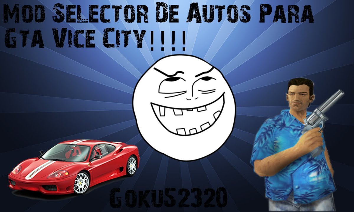 Selector De Autos Para Gta Vice City