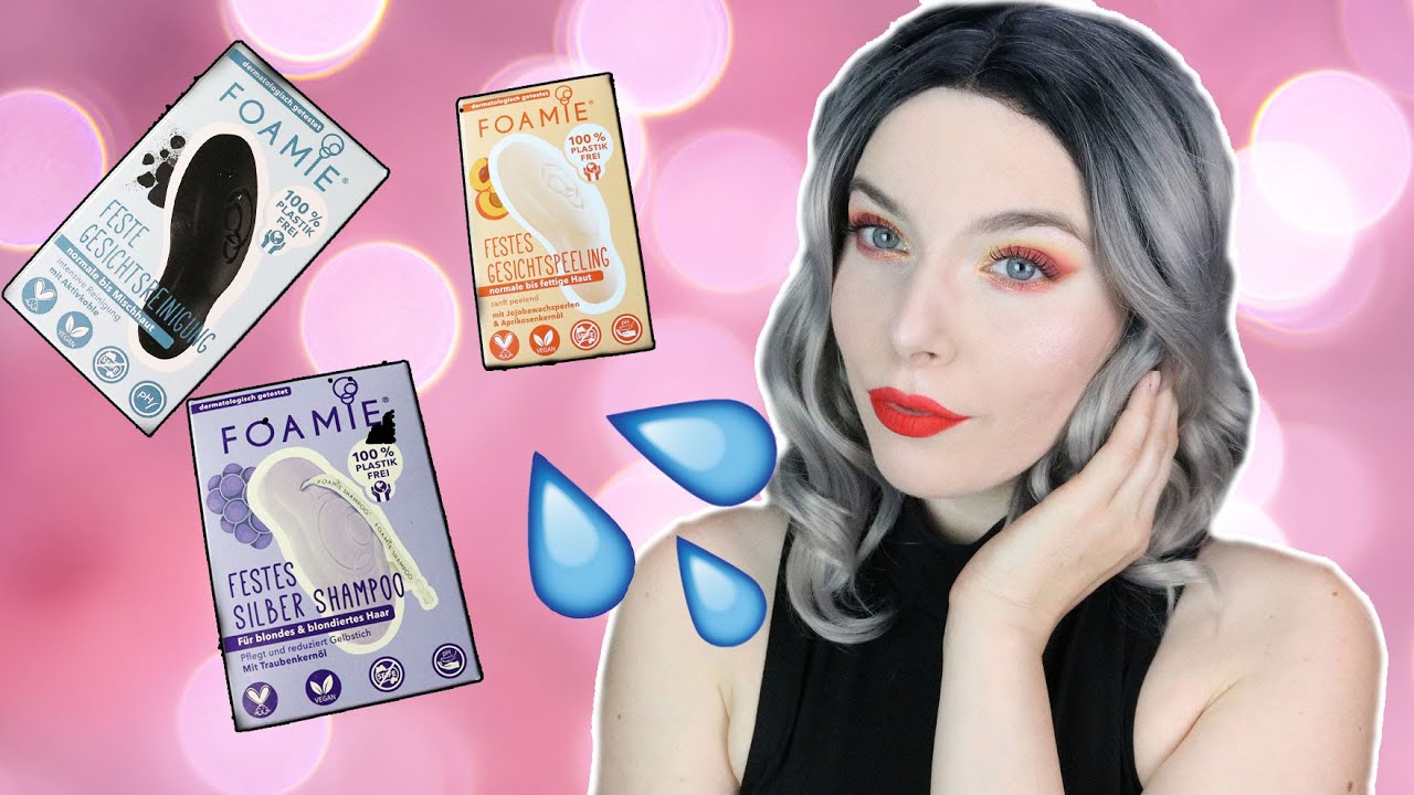 FRISEURIN testet FESTES SILBERSHAMPOO & Gesichtsreinigung von Foamie (Haul, Review) VEGAN