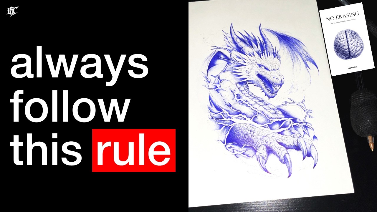 The Ballpoint Pen Rule That Makes Drawings Look 10× Better