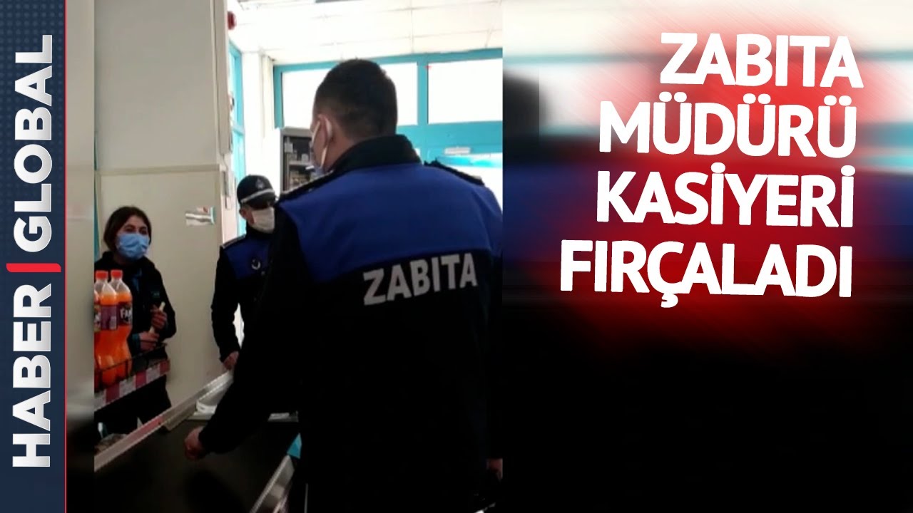 Zam Denetimi Yapan Zabıtadan Kasiyere Sert Sözler
