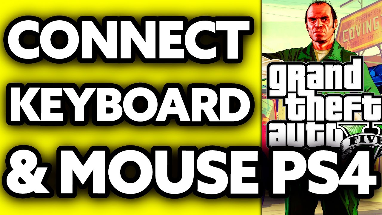 How To Connect Keyboard and Mouse to PS4 GTA 5 (2025)