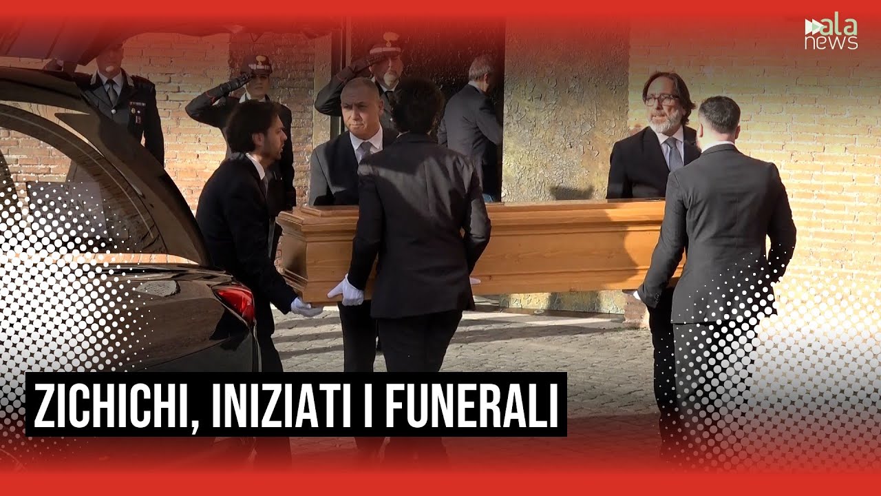 Zichichi, iniziati i funerali