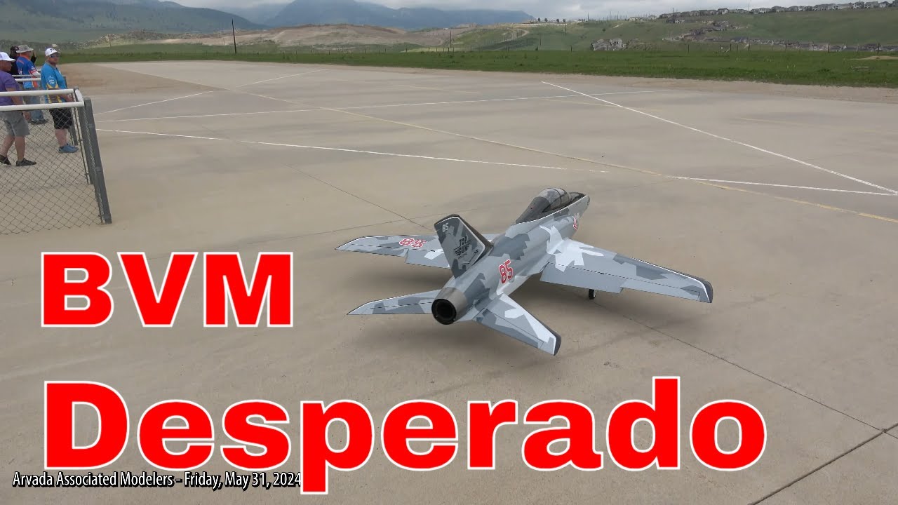 Brian Blois...  BVM 3 meter Desperado...  Friday May 31, 2024  rc jets,rc jets flying,rc jets 2024