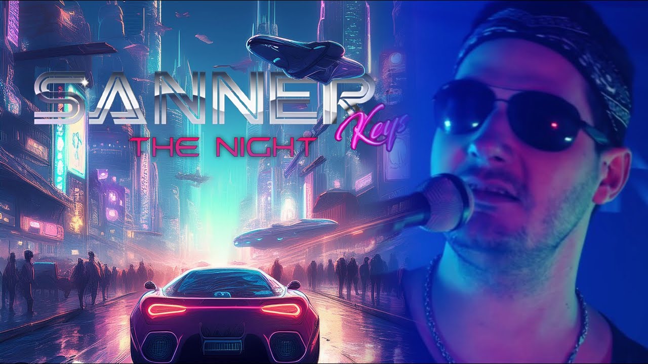 The Night - Official Synthwave Music Video | Sannerkeys 2025