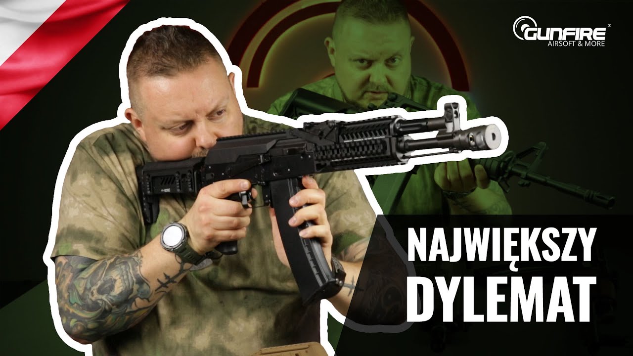 Największy dylemat - AK czy AR15? - Podstawy ASG z Blachą