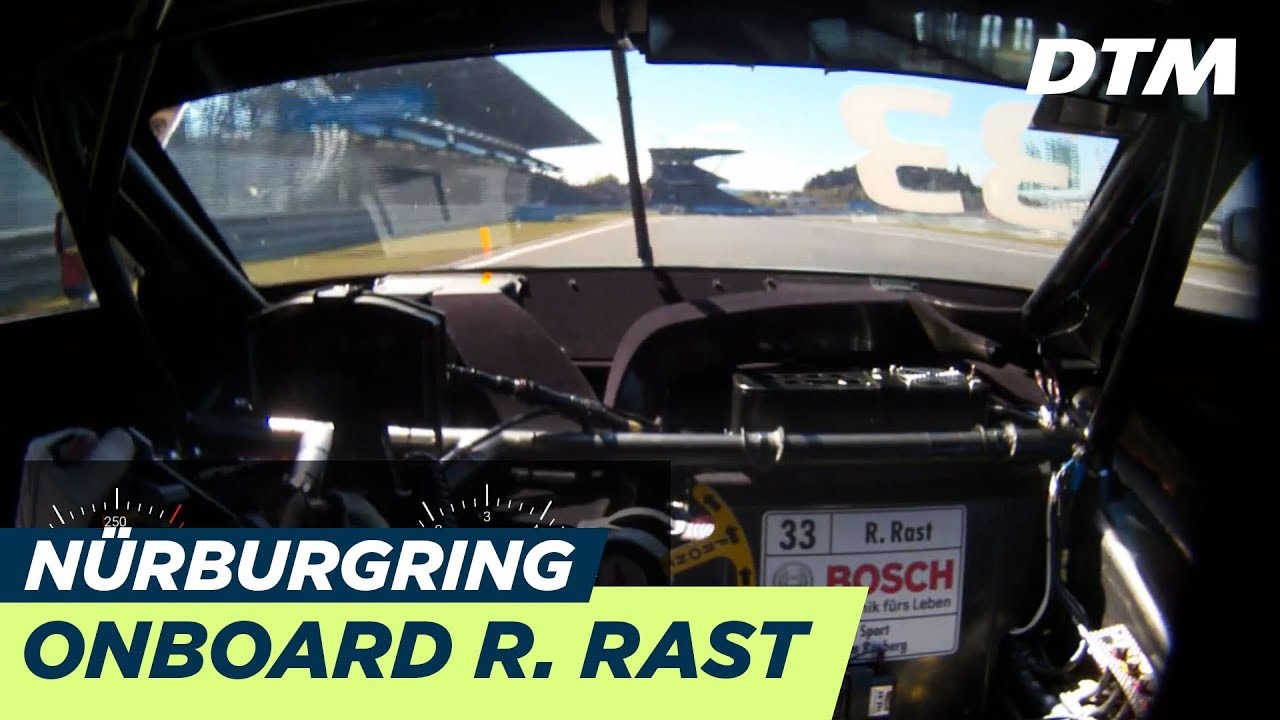 DTM Nürburgring 2018 - René Rast (Audi RS5 DTM) - RE-LIVE Onboard (Race 1)