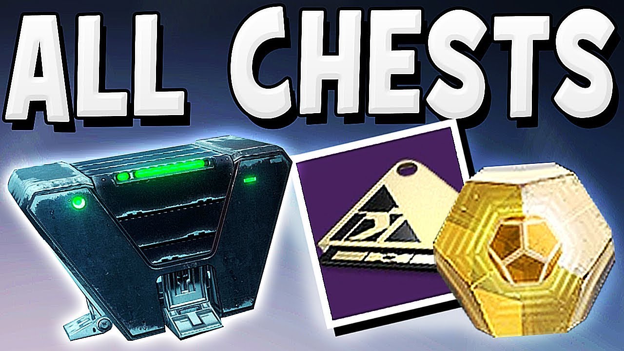 Destiny 2 - ALL EXOTIC LEVIATHAN RAID CHESTS !!