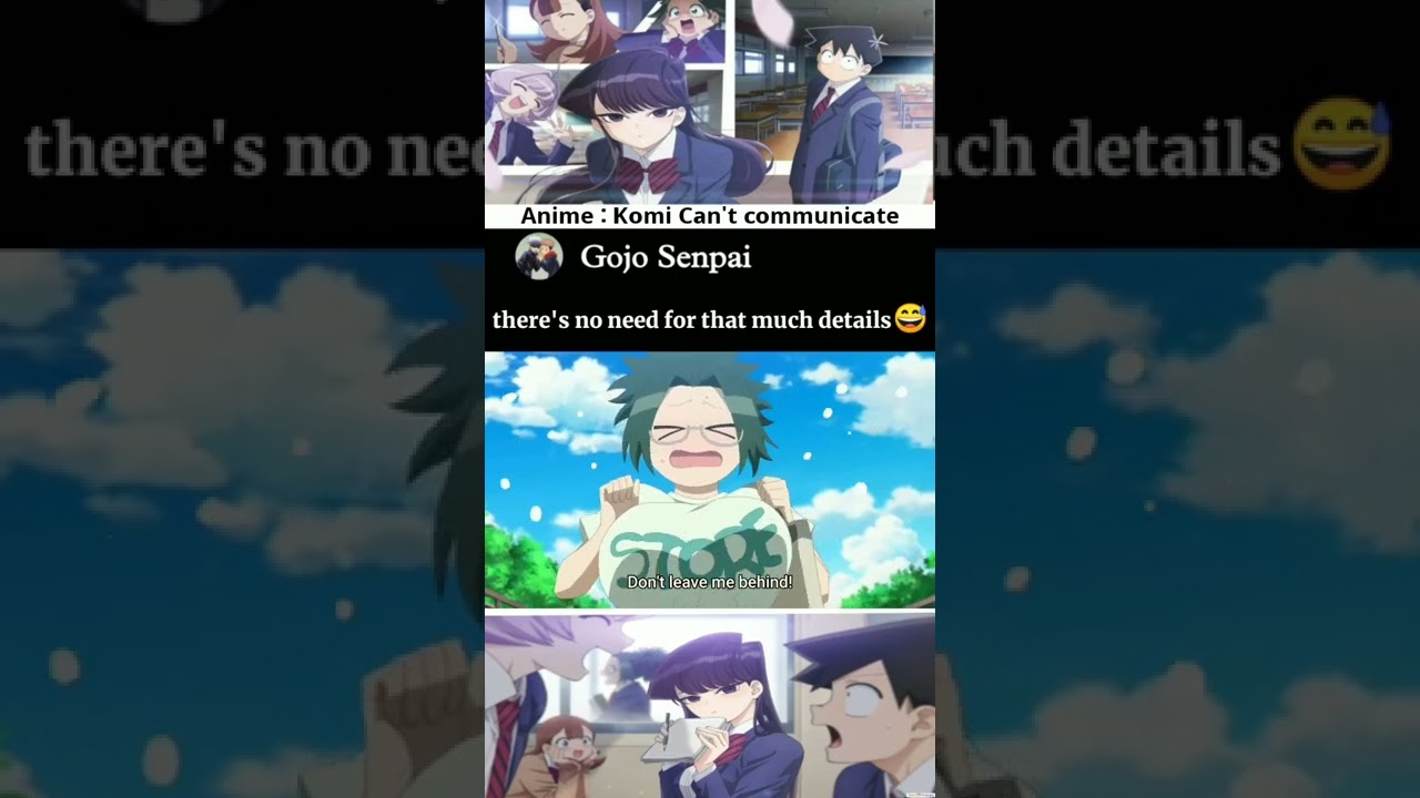 Agari is running and her breast is jumping | Komi san cute scene | komi can't communicate | #komisan