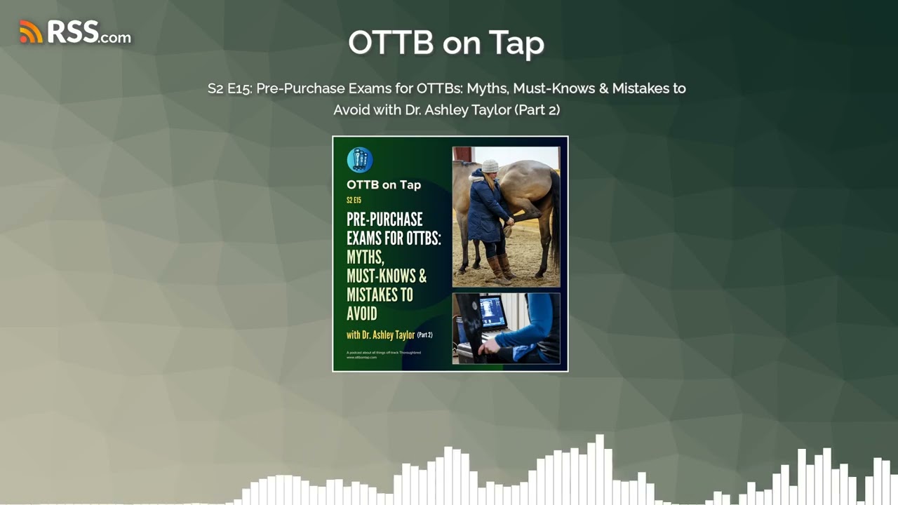 S2 E15: Pre-Purchase Exams for OTTBs: Myths, Must-Knows & Mistakes to Avoid with Dr. Ashley...