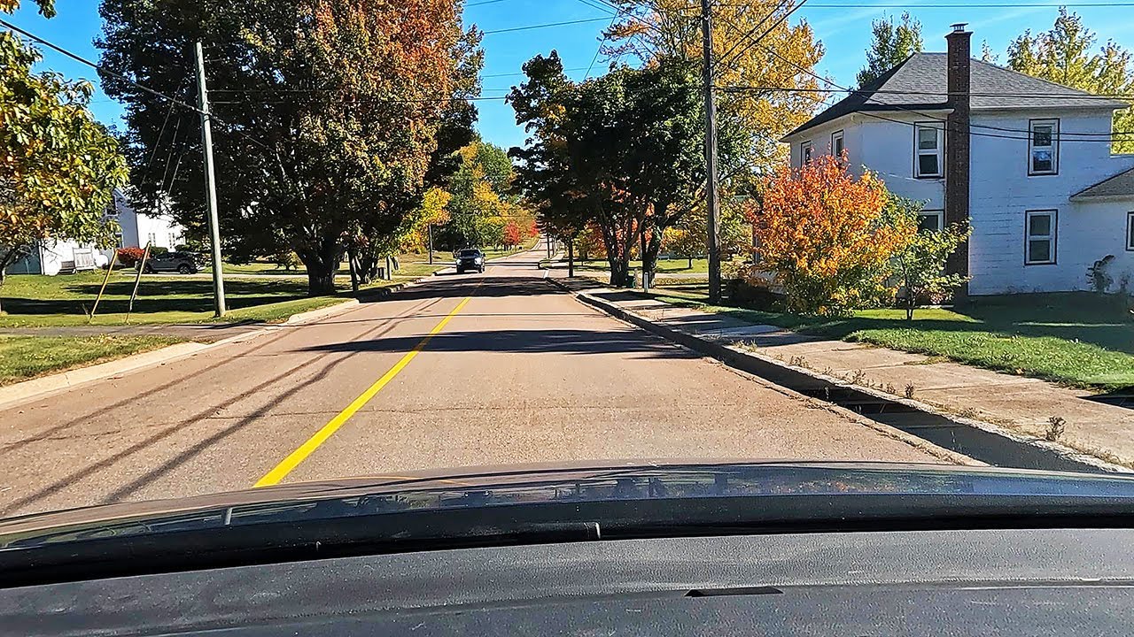 V288 Driving in Sackville NB Canada Oct 2025