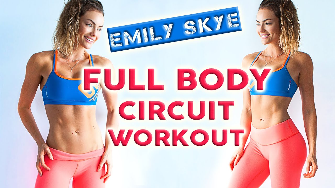 Emily Skye FULL CIRCUIT WORKOUT - do it with me!