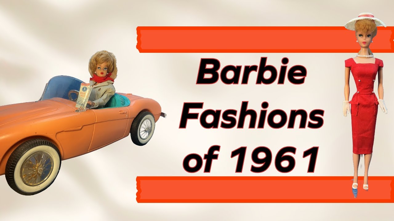Vintage Barbie fashions of 1961 - the complete line