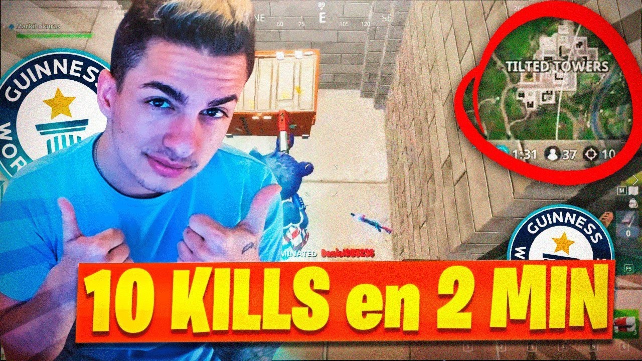 10 KILLS en 2 minutos en SOLO - FORTNITE