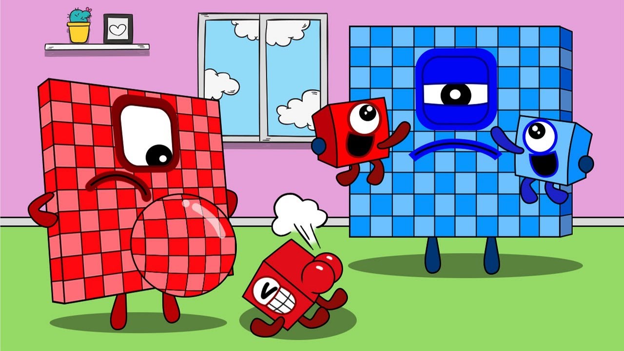 Numberblocks 100 Have a Baby - Numberblocks 100's Nightmare - Numberblocks Funny Animation