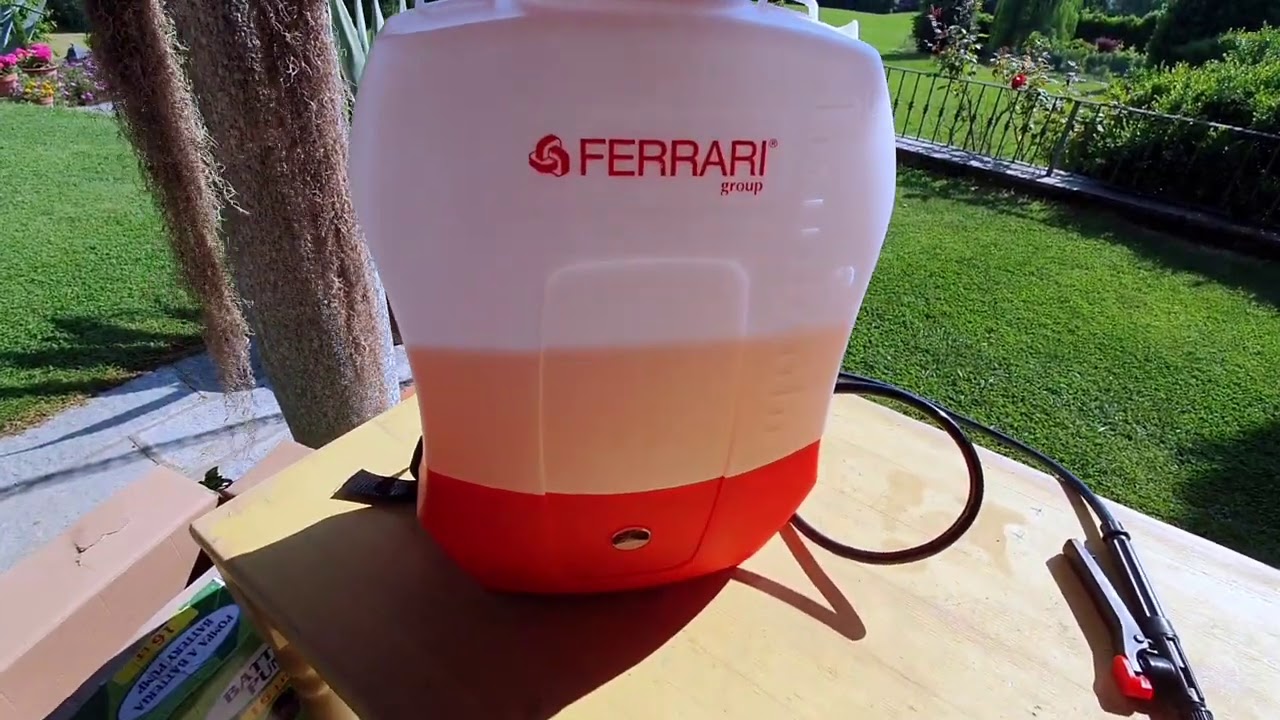 Nebulizzare velocemente con la pompa a batteria al litio
