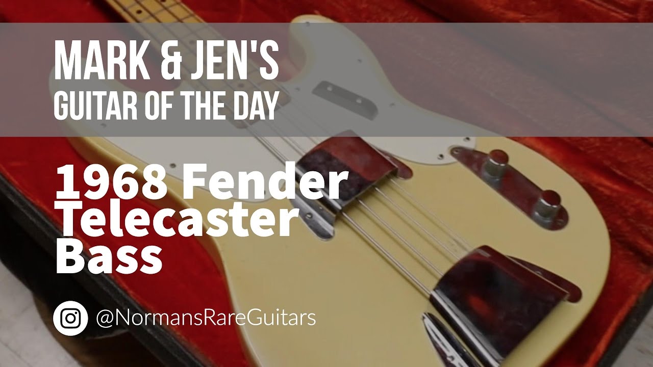 1968 Fender Telecaster Bass | Guitar of the Day