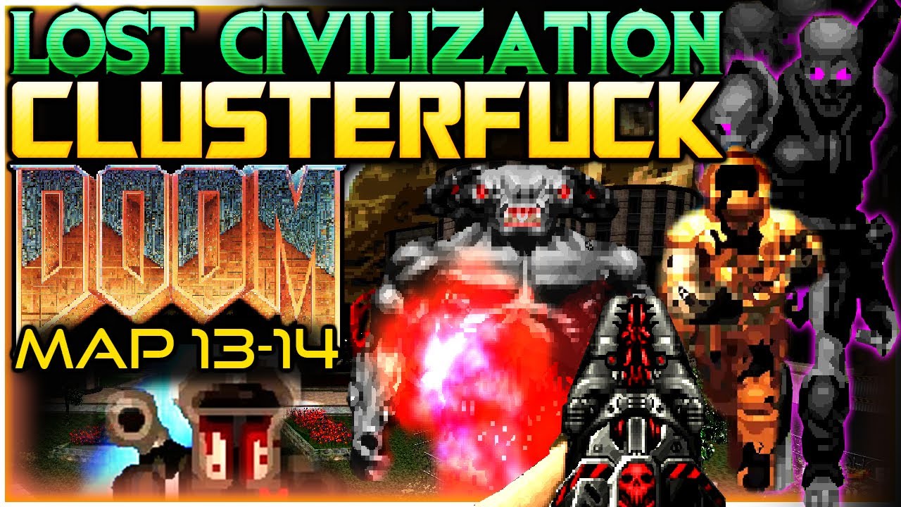 Clockwork Brothers! | DOOM: Lost Civilization Map 13-14 via Clusterfuck/Complex/LCA
