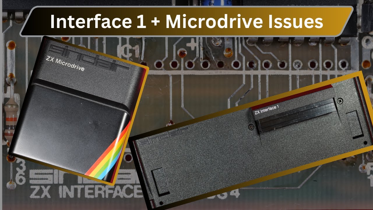 ZX Interface 1 and Microdrive Issues!