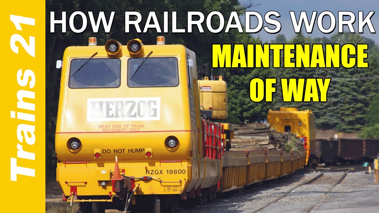 HOW RAILROADS WORK Ep. 9: Maintenance of Way