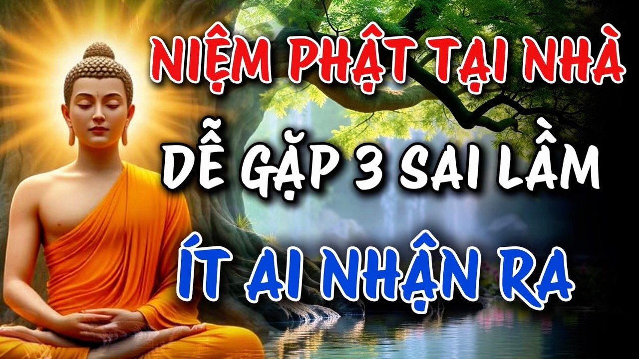 Niệm Phật Tại Nhà - 3 Sai Lầm Mà Người Tu Dễ Mất Phải - Ít Ai Biết  - Một Niệm Tâm Khai
