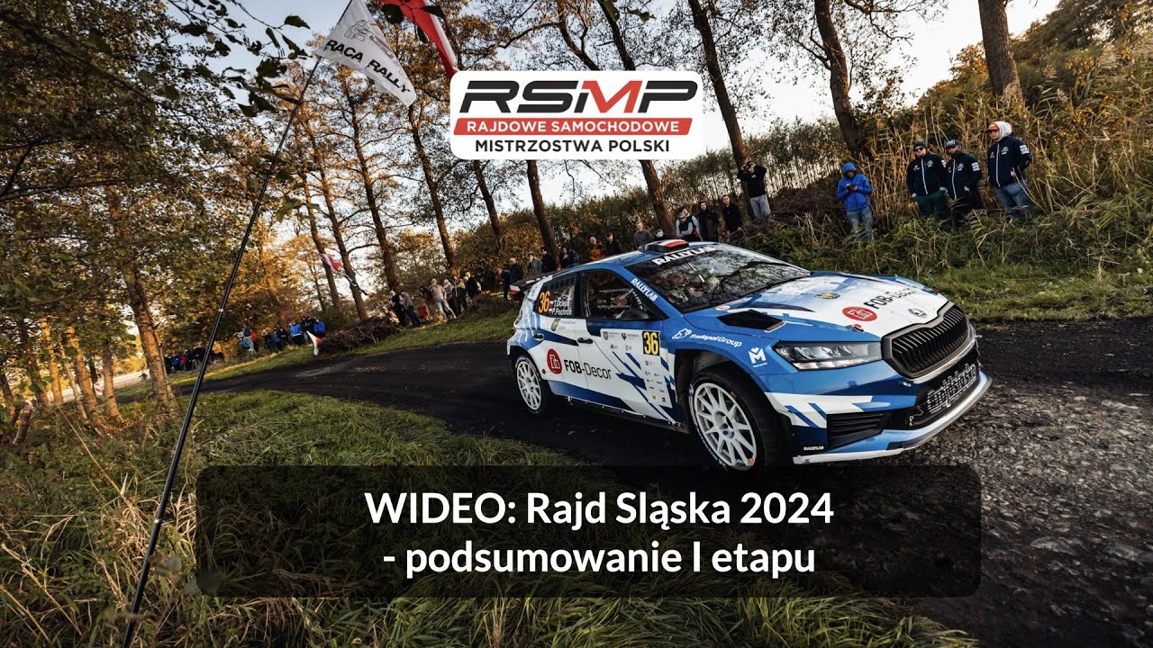 Rajd Śląska 2024: podsumowanie I etapu