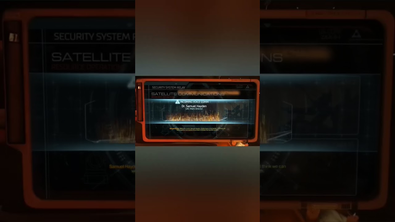 If I voiced Samuel Hayden | DOOM (2016)