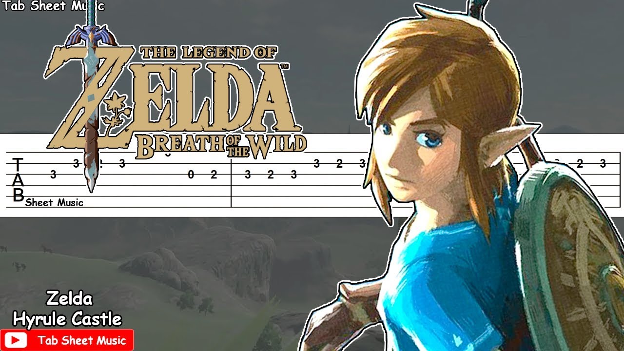 Zelda: Breath of the Wild - Hyrule Castle Guitar Tutorial