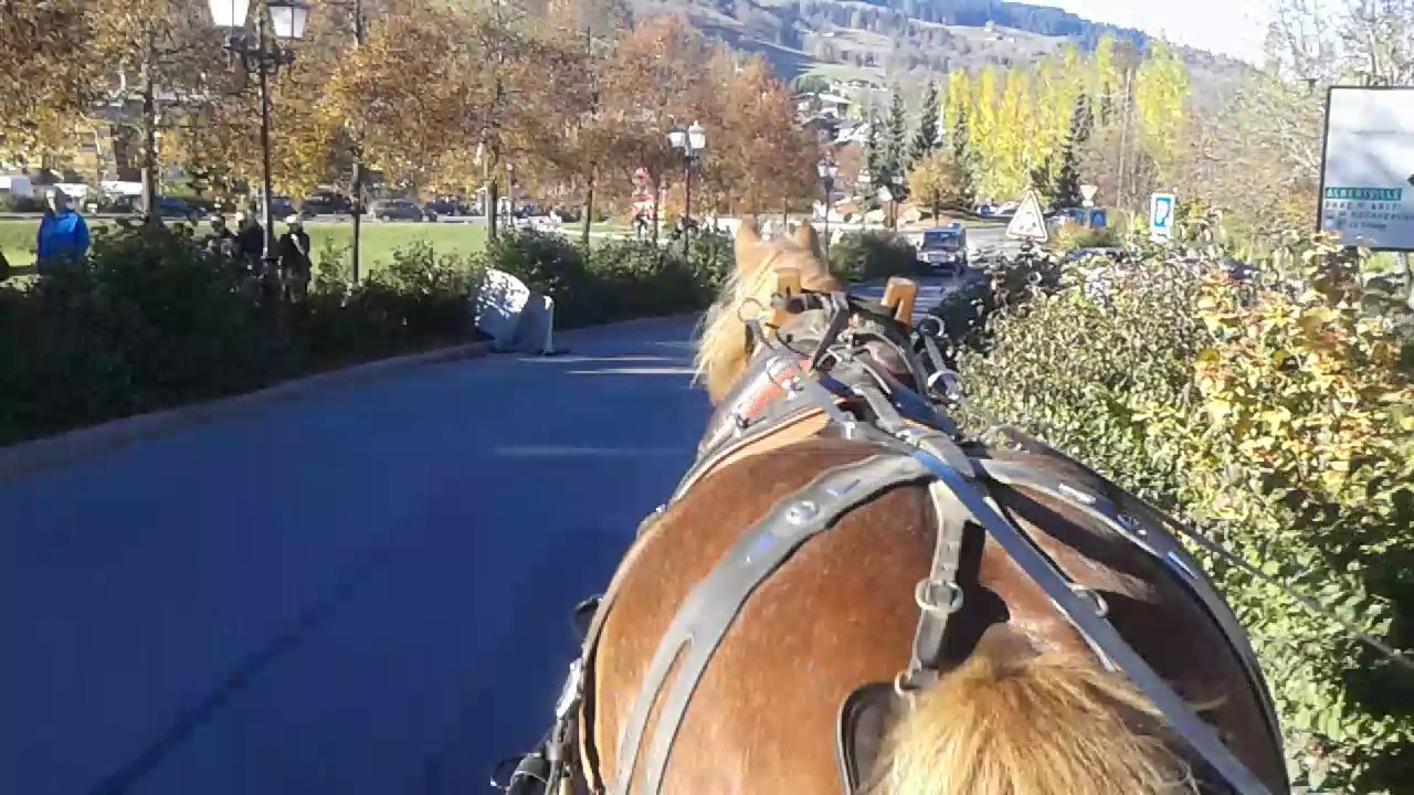Balade en calèche à Megève