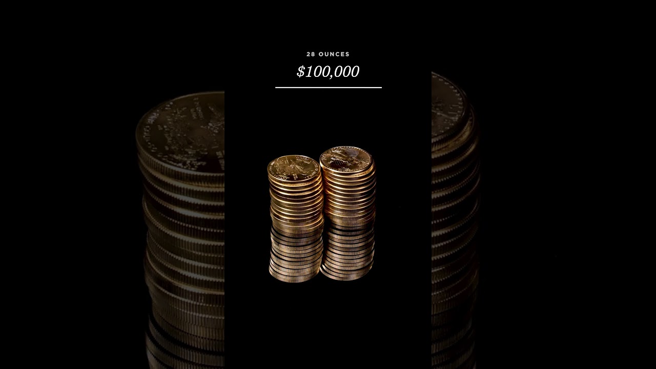 $100,000 Gold Stack