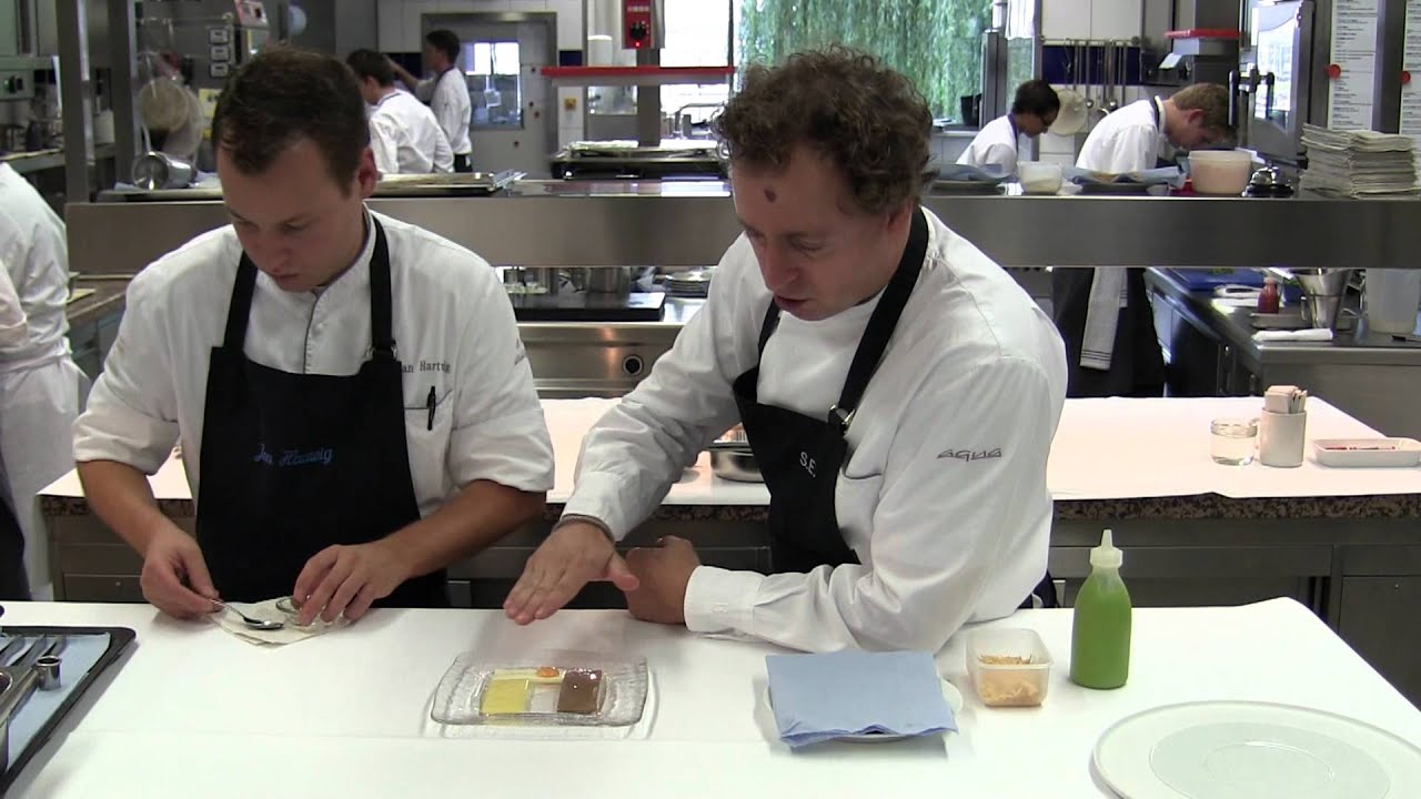 3 Michelin star cooking at Aqua in Germany
