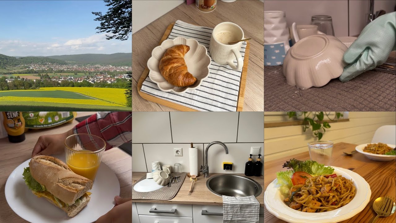 Healthy breakfast | Slow living | Aesthetic cooking | Cozy vlog | Daily Life In Germany 🏡
