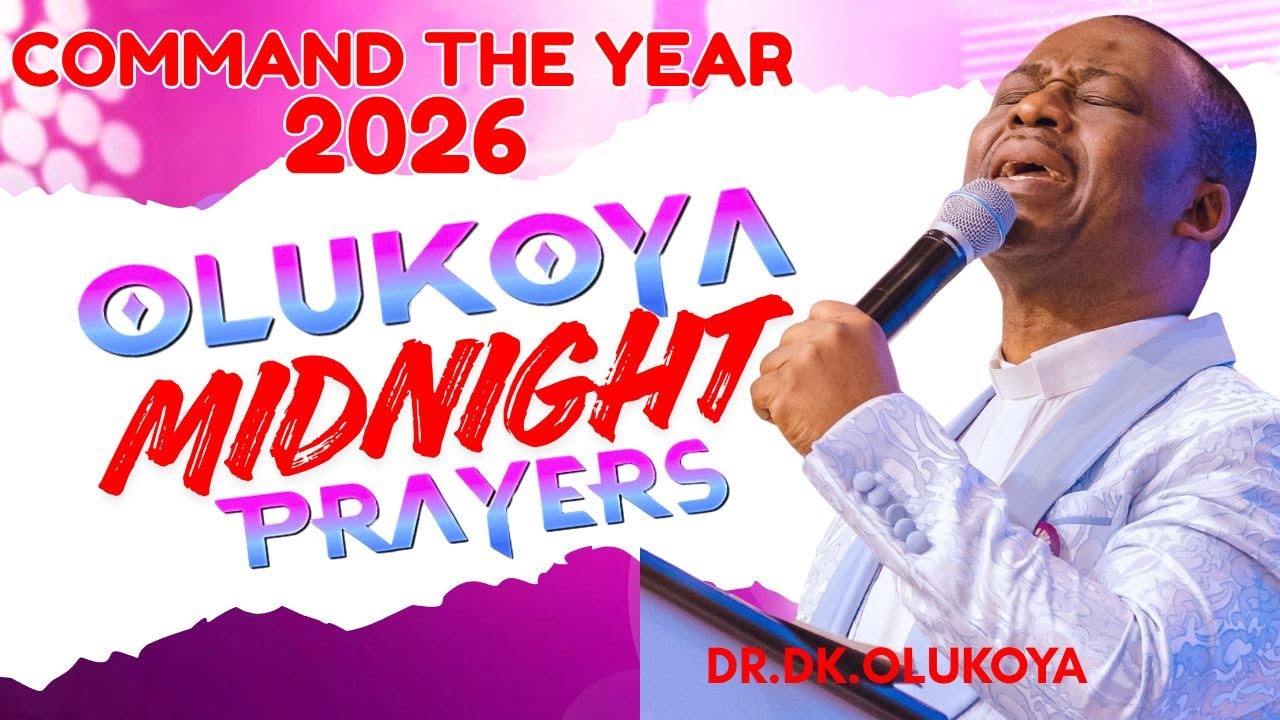 2nd January Midnight- Command the year 2026. MIDNIGHT OLUKOYA PRAYERS #mfm
