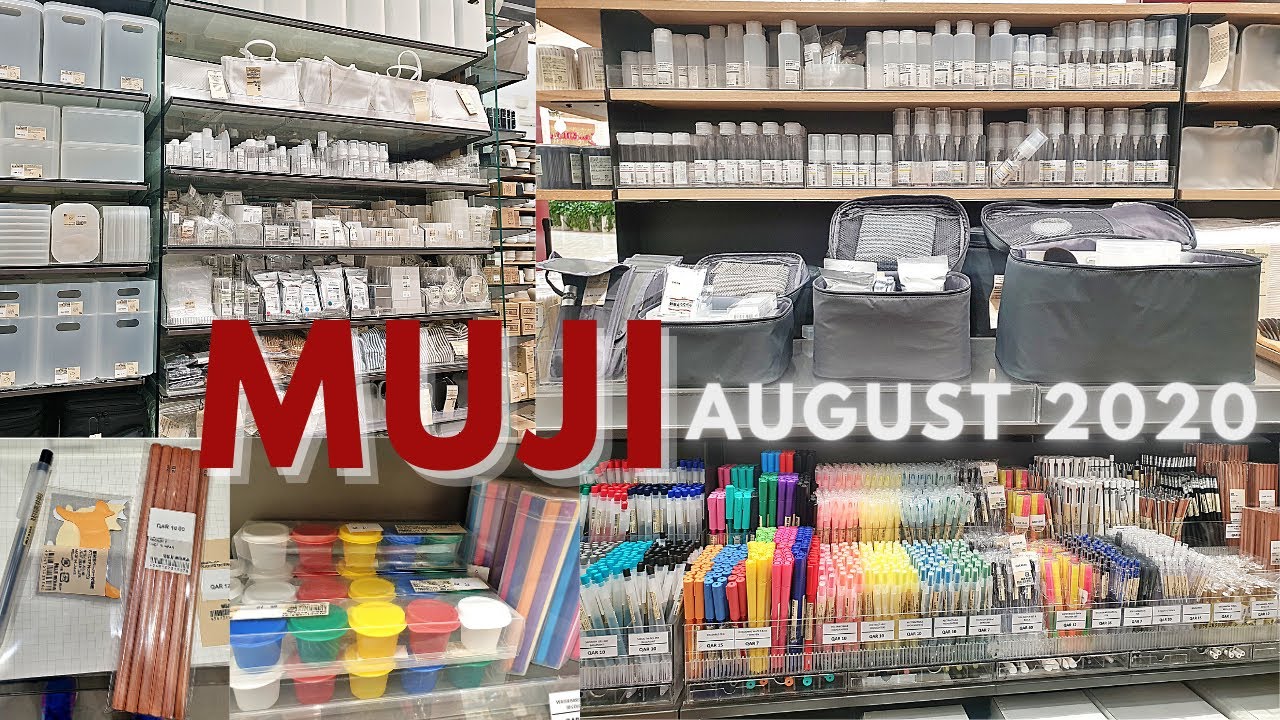 MUJI Shopping HAUL August 2020 + What's In Store