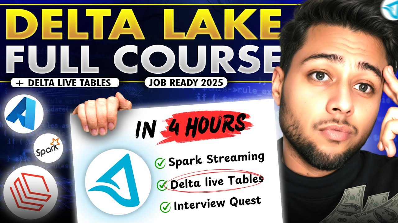 Delta Lake Databricks (From Zero to Pro in 4 HOURS) | Delta Lake Pyspark