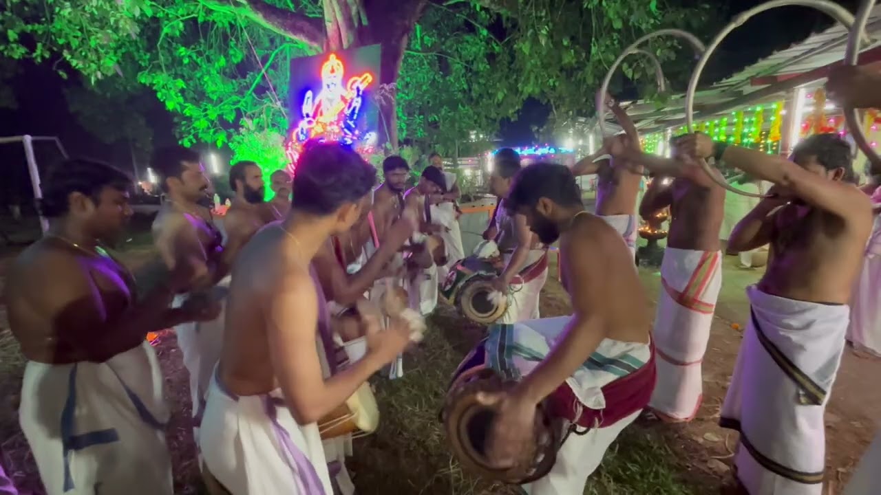 Kavumpuram cheriyankaavu Bhagavathi temple- makarabharani maholsavam panchavadyam 2025