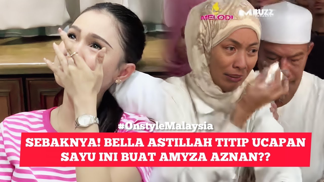 BELLA SEBAK TITIP UCAPAN INI BUAT AMZYA AZNAN SEKELUARGA?😢😭