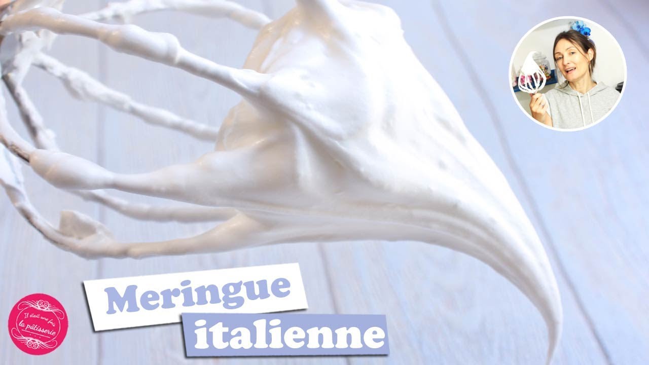 La MERINGUE ITALIENNE - FACILE et RAPIDE, et INRATABLE !!
