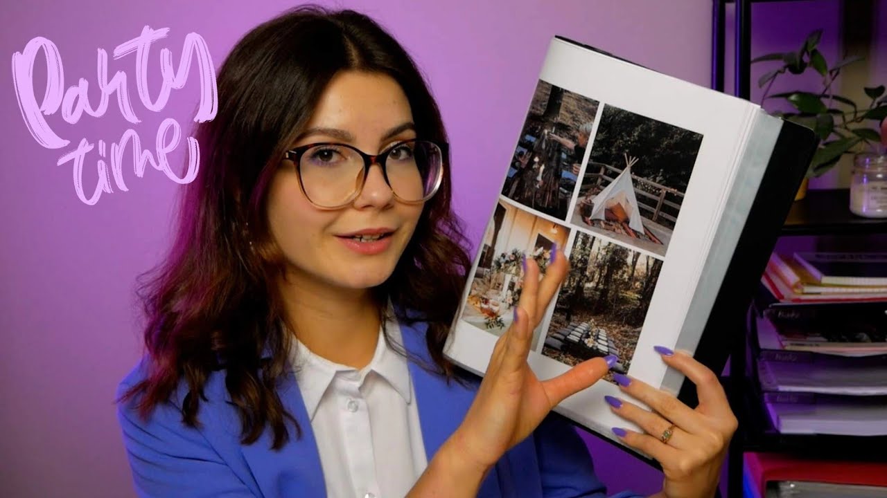 ASMR PO POLSKU | osobista asystentka planuje Ci przyjęcie | papier • szeleszczenie • ciche mówienie