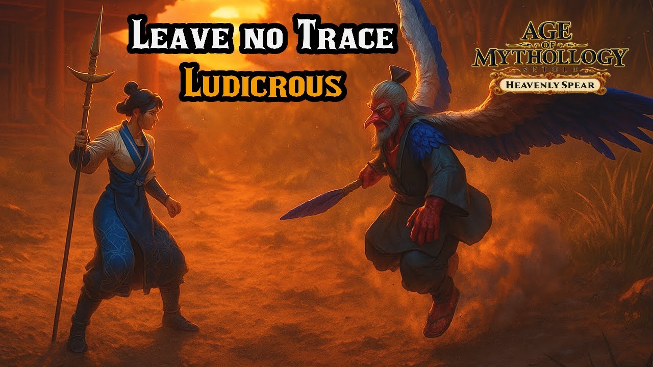 Japan NAVAL Warfare! Heavenly Spear: Leave No Trace - Age of Mythology: Retold, Ludicrous Difficulty
