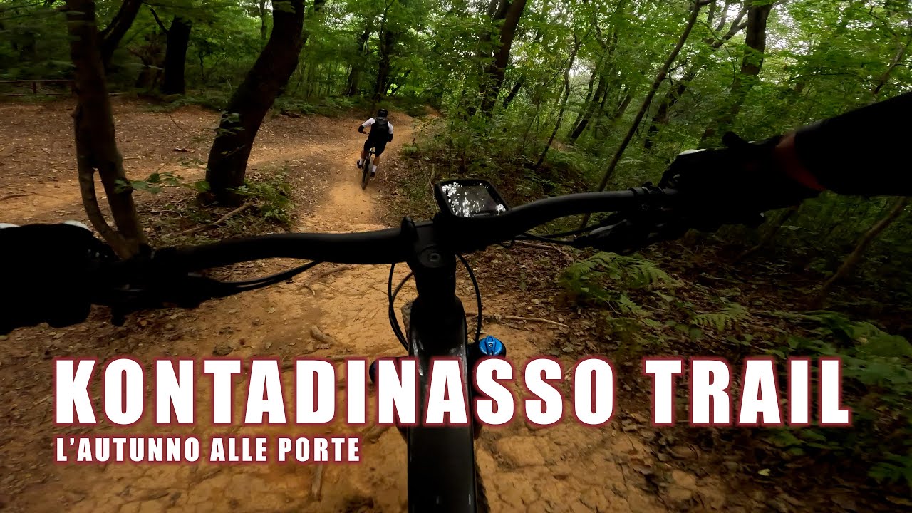 MTB DH Kontadinasso Trail sul Montello con Lele