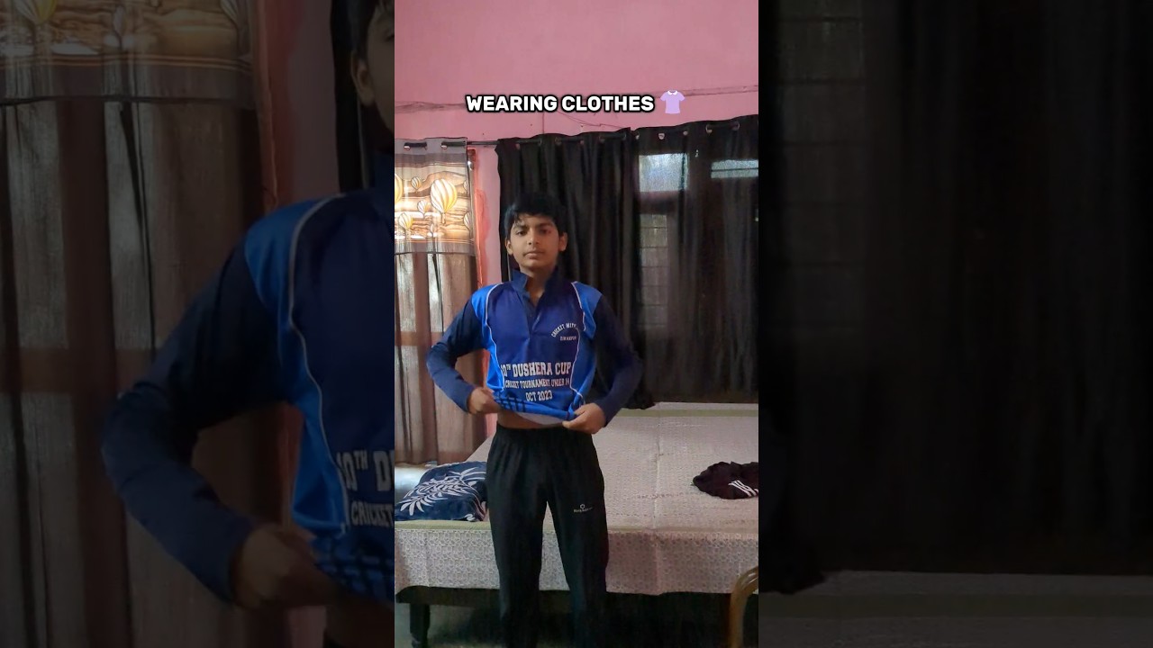 Cricket match Day Mourning routine || #cricket #ytshorts #cricketlover #shorts || Daily mini vlog.
