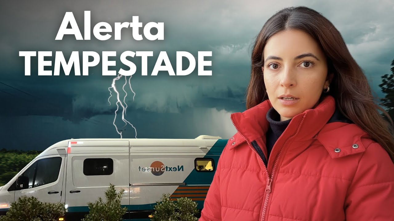 VIVENDO no MOTORHOME: A MAIOR TEMPESTADE dos últimos tempos CHEGOU em PORTUGAL