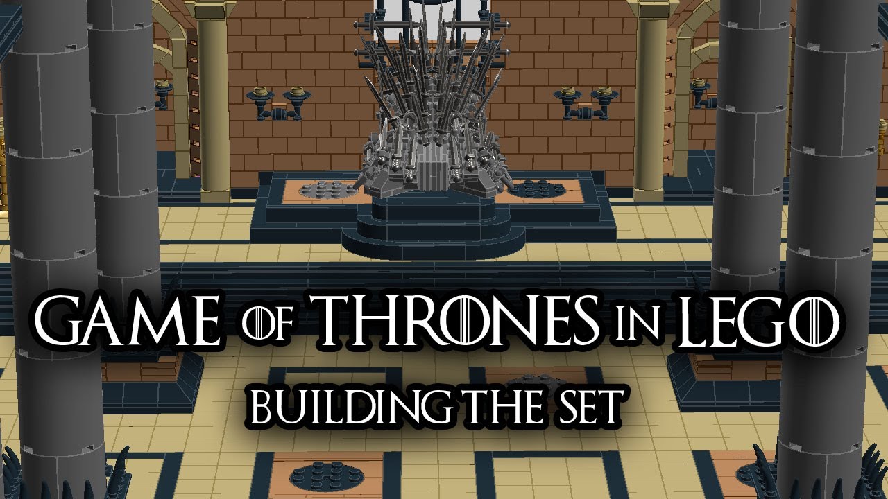 Game of Thrones Red Keep in Lego - Behind the Scenes